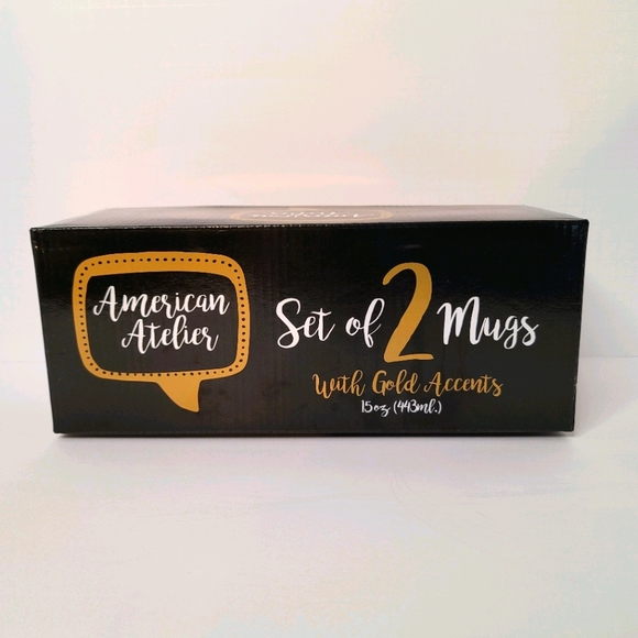 American Atelier Mugs Sole Mate Coffee Cup Set - Picture 6 of 6